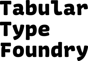 Tabular Type Foundry Logo